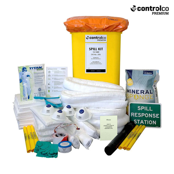 Controlco Premium Spill Kit - Oil Only - 200L