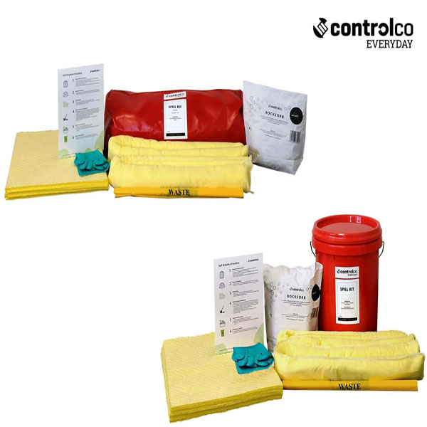 Controlco Everyday Chemical Spill Kit - 20L in Bag or Pail