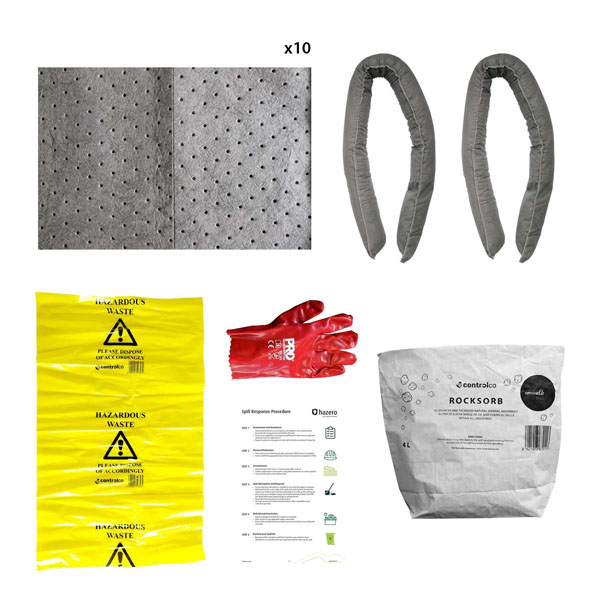 Controlco Everyday General Purpose spill kit - 20L in Bag or Pail