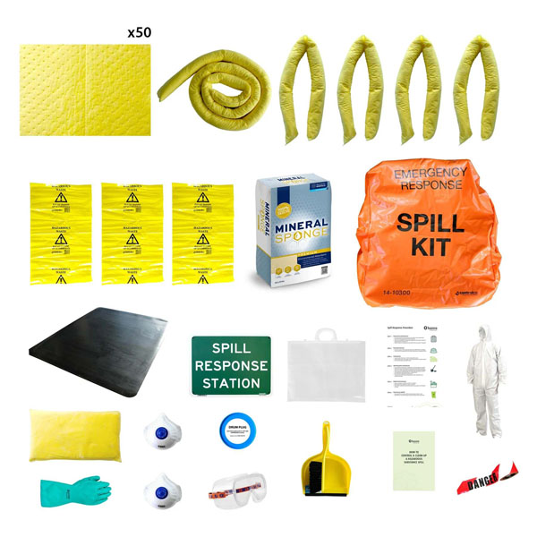 Controlco Premium Chemical Spill Kit - 100L