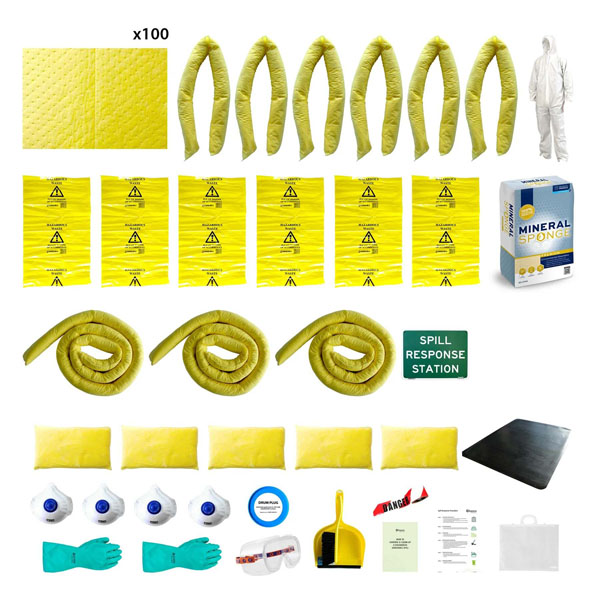 Controlco Premium Chemical Spill Kit - 200L