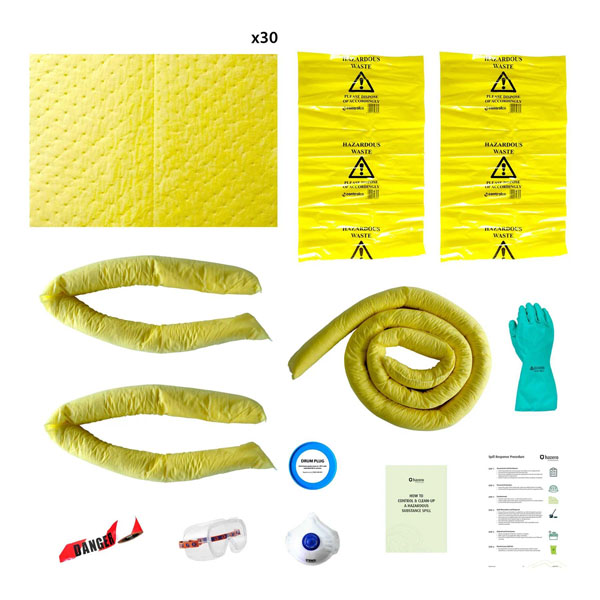 Controlco Premium Chemical Spill Kit - 50L