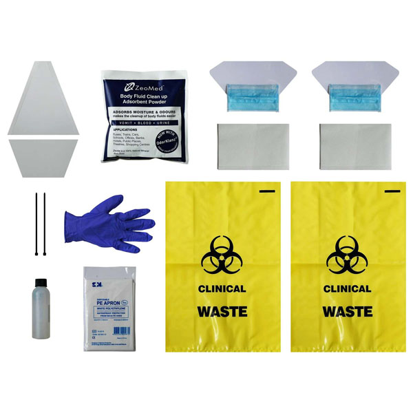Bio-hazard spill kit enlarged image