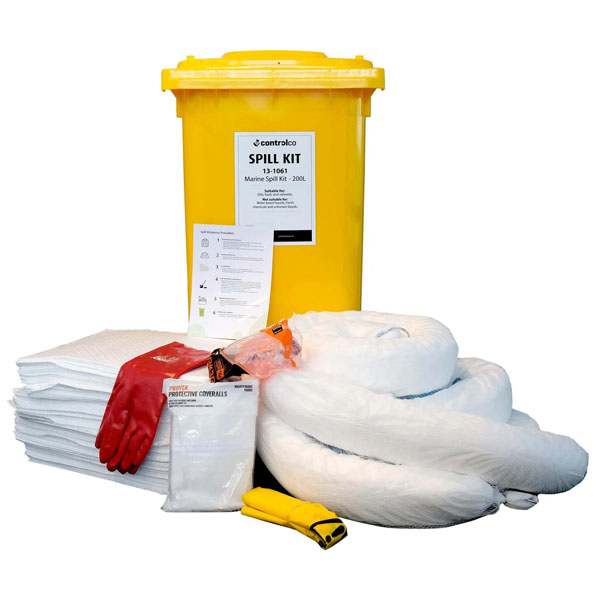 Controlco Marine spill kit - Hydrocarbons - 200L