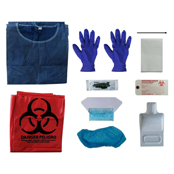 Cytotoxic spill kit enlarged image