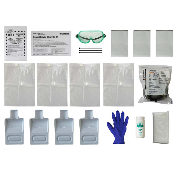 Formaldehyde spill kit enlarged image