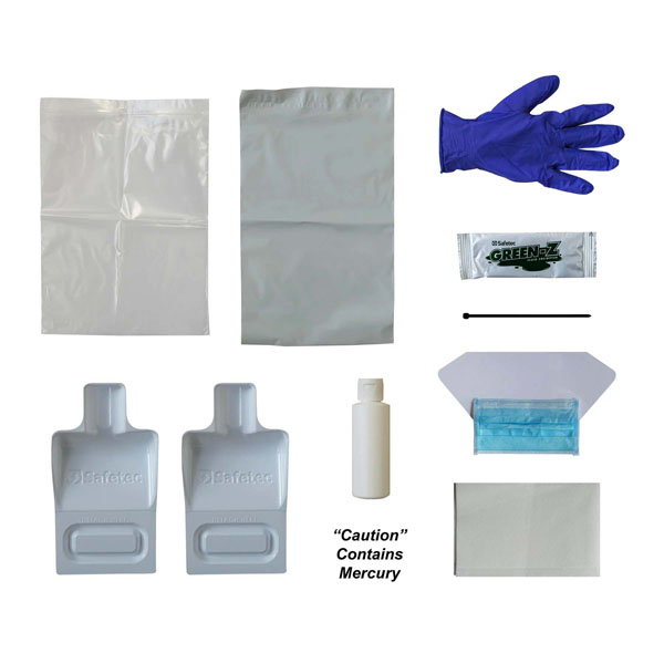 Mercury spill kit - 25ml enlarged image